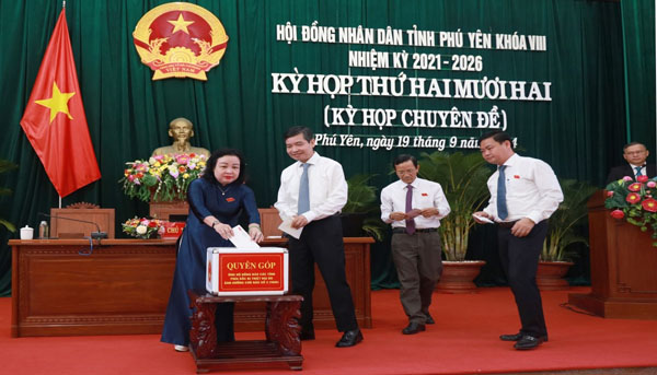 HĐND tỉnh Phú Yên họp chuyên đề lần thứ  14 của nhiệm kỳ 2021-2026 để giải quyết công việc phát sinh